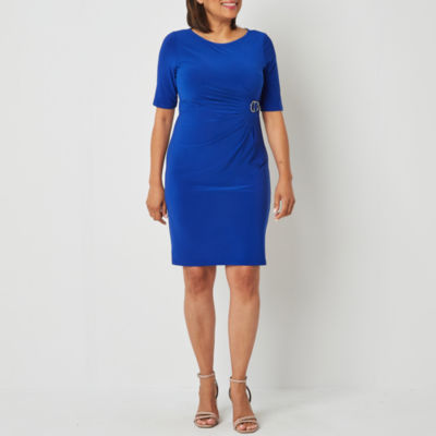 Jessica Howard 3/4 Sleeve Sheath Dress