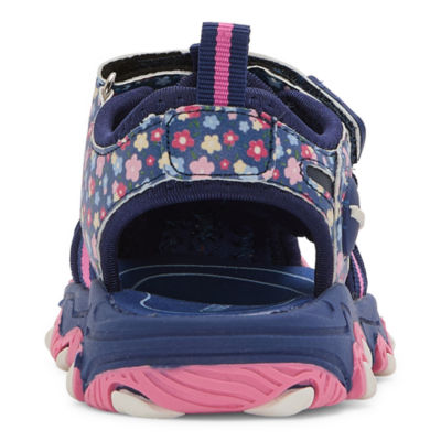 Thereabouts Toddler Girls Lil Ripple Strap Sandals
