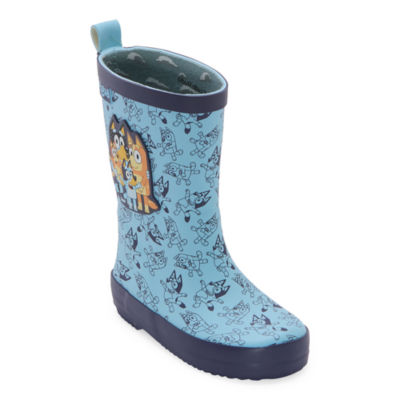 Ground Up Toddler Unisex Bluey Flat Heel Rain Boots