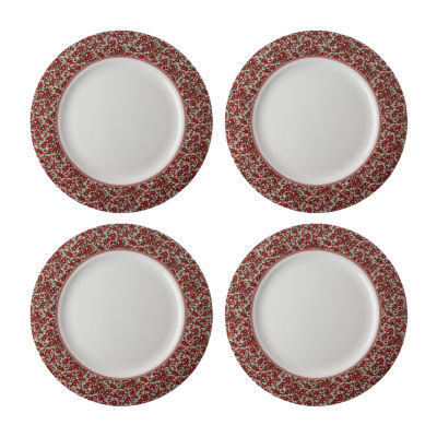 Laura Ashley 4-pc. Porcelain Dinner Plate Set - Stockbridge Collectables