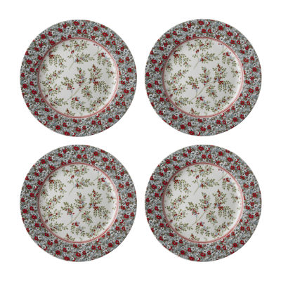 Laura Ashley 4-pc. Porcelain Dessert Plate Set - Stockbridge Collectables