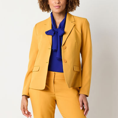 Black Label by Evan-Picone Womens Classic Fit Suit Jacket