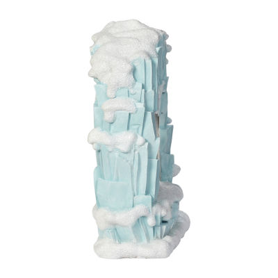Roman 10"H Lighted Swirl Igloo With Polar Bears Christmas Tabletop Decor