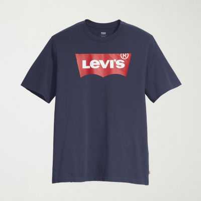 Levi's® Big and Tall Mens Crew Neck Short Sleeve Regular Fit Logo Graphic T-Shirt