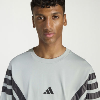 adidas Mens Crew Neck Short Sleeve Active T-Shirt