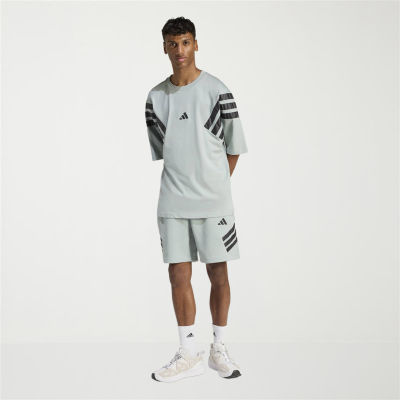 adidas Mens Crew Neck Short Sleeve Active T-Shirt