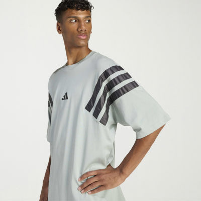 adidas Mens Crew Neck Short Sleeve Active T-Shirt