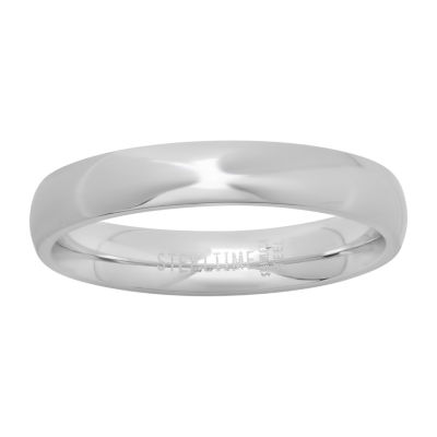 Steeltime Mens 4MM Stainless Steel Band
