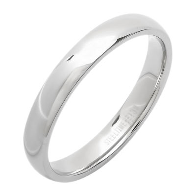 Steeltime Mens 4MM Stainless Steel Band