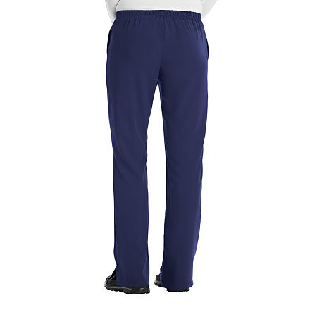 Jockey 2246 Tie-Waist 4-Pocket Womens Scrub Pants, Xx-small, Blue