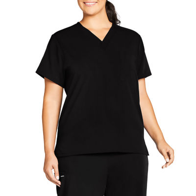 Jockey 2200 Classic 1-Pocket Stretch Unisex Adult Big V Neck Fabric Short Sleeve Scrub Top