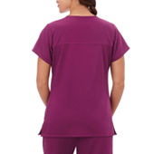 Jockey 2299 Womens V Neck Stretch Fabric Short Sleeve Scrub Top