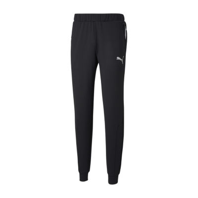 puma contrast mens mid rise straight track pant