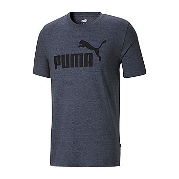 PUMA Essentials Mens - Short Crew JCPenney T-Shirt Neck Sleeve
