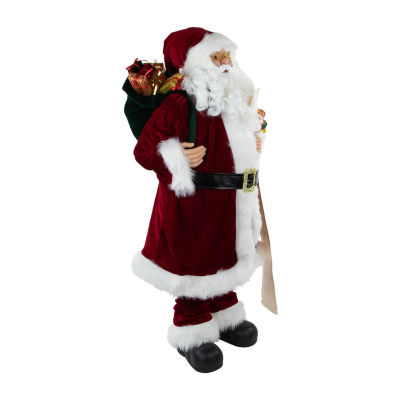 36'' Santa Claus with Naughty or Nice List Christmas Figure