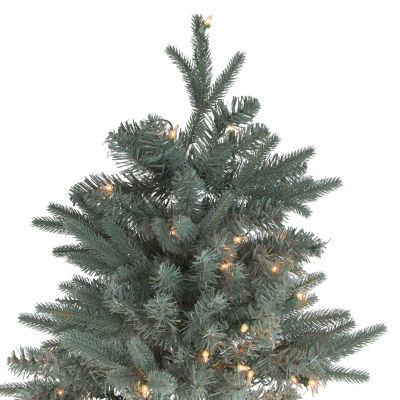 Northlight 4.5' Pre-Lit Washington Frasier Fir Slim Artificial