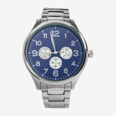 Mens Silver Tone 5-pc. Watch Boxed Set Mac7145jc