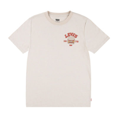 Levi's Big Boys Crew Neck Short Sleeve Graphic T-Shirt