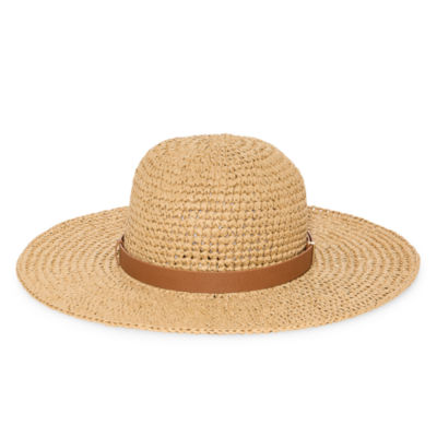 a.n.a Belted Straw Womens Cowboy Hat