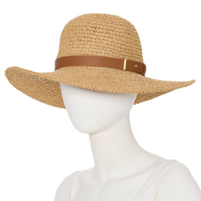 a.n.a Belted Straw Womens Cowboy Hat