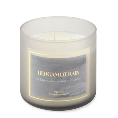 Distant Lands Bergamot Rain 3-Wick Scented Jar Candle