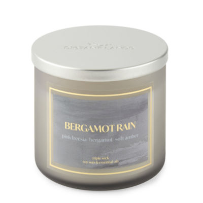 Distant Lands Bergamot Rain 3-Wick Scented Jar Candle