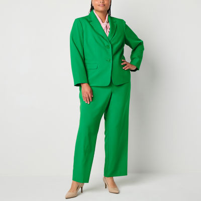 Black Label by Evan-Picone Womens Plus Classic Fit Suit Jacket