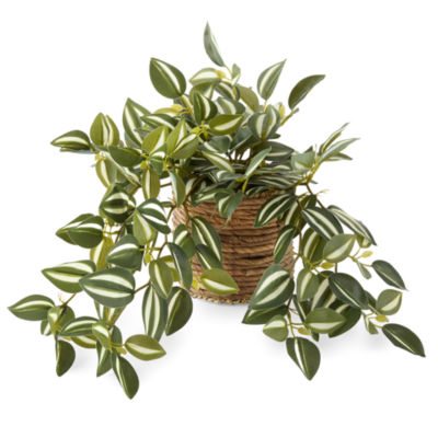 Linden Street 8in Tradescantia Trailing Artificial Plant