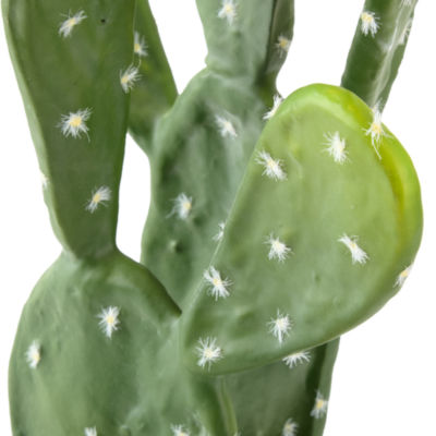 Linden Street 20in Potted Cactus Artificial Plant