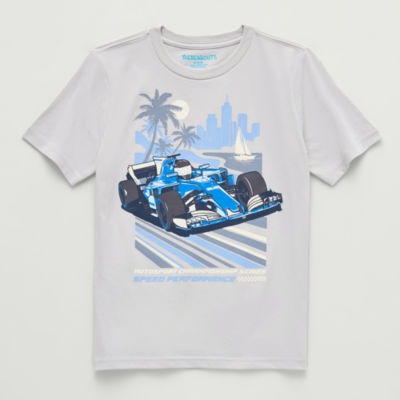 Thereabouts Little & Big Kid Boys Crew Neck Short Sleeve Regular Fit Graphic T-Shirt