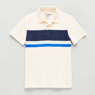 Thereabouts Little & Big Kid Boys Short Sleeve Regular Fit Polo Shirt