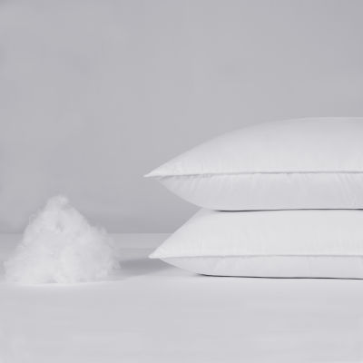 Serta® Down Illusion Medium Density 2-Pack Allergen Barrier 2 Pack Medium Density Bed Pillow