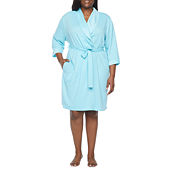 Petites Size Robes Blue Pajamas Robes for Women JCPenney