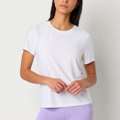Xersion Womens Performance Crew Neck Short Sleeve T-Shirt