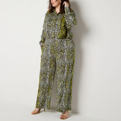 Bold Elements Womens Plus Straight Mid Rise Trouser