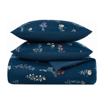 Cannon Avery Floral 3-pc. Easy Care Duvet Cover Set
