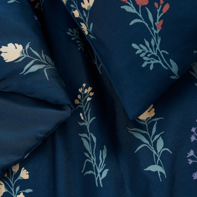 Cannon Avery Floral 3-pc. Easy Care Duvet Cover Set