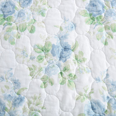 Laura Ashley Linley 3-pc. Floral Quilt Set