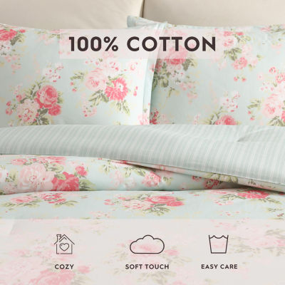 Laura Ashley Ashfield 3-pc. Comforter Set