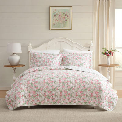 Laura Ashley Sweet Memories 3-pc. Quilt Set