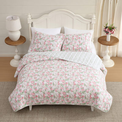 Laura Ashley Sweet Memories 3-pc. Quilt Set