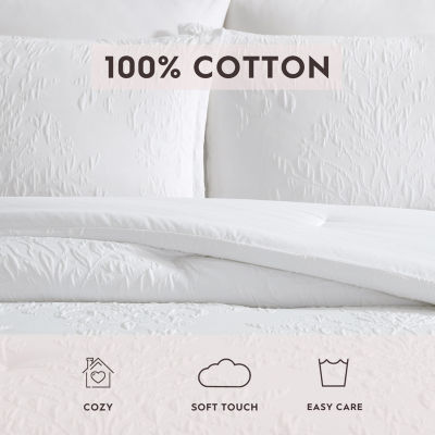 Laura Ashley Rowland 3-pc. Comforter Set