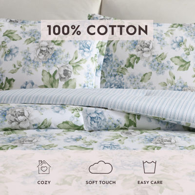 Laura Ashley Tapestry Rose 3-pc. Comforter Set