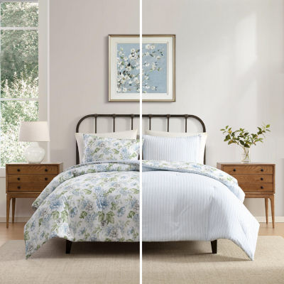 Laura Ashley Tapestry Rose 3-pc. Comforter Set