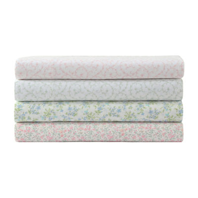 Laura Ashley 200tc Cotton Percale Sheet Set
