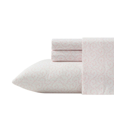 Laura Ashley 200tc Cotton Percale Sheet Set