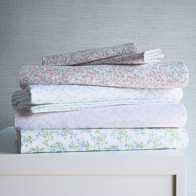 Laura Ashley 200tc Cotton Percale Sheet Set