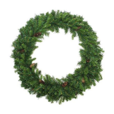 Dakota Red Pine Commercial Artificial Christmas Wreath - 6-Foot  Unlit