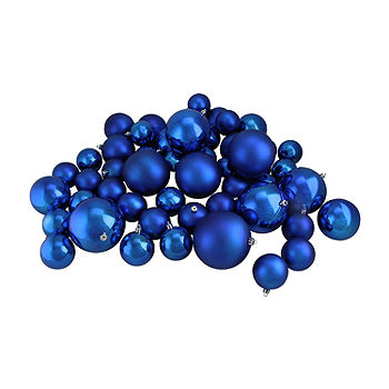 Blue 5 Pack = 15 Glitter 2 Inch Snowflake Iron-On