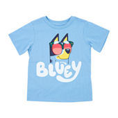 Bluey Bingo Toddler Boys Long Sleeve Graphic T-Shirt 2T